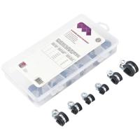 TRU COMPONENTS 93038c437 Bevestigingsklem TC-6649812 Bundel-Ø (bereik) 6 tot 16 mm 18 onderdelen - thumbnail