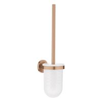 GROHE Essentials Toiletborstelhouder - wandmontage - rond - open - brushed warm sunset 40374dl1