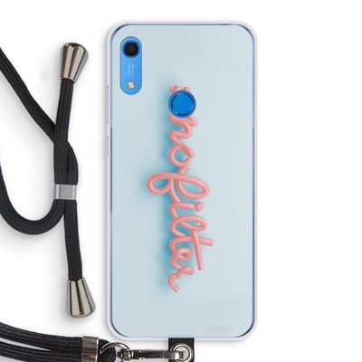 #nofilter: Huawei Y6s Transparant Hoesje met koord