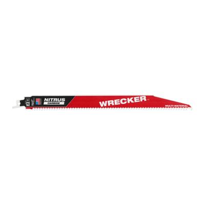 Milwaukee Multi Materiaal Reciprozaagblad Sawzall WRECKER NITRUS Carbide | TCT WRECKER NITRUS 300mm x 6 Tpi | 5 pc - 48475573
