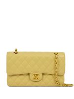 CHANEL Pre-Owned sac porté épaule Double Flap médium (2005) - Tons neutres