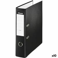 Map met hendelboog Esselte Zwart Din A4 (10 Stuks)