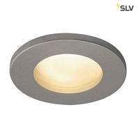 Plafondinbouwarmatuur DOLIX OUT Zilvergrijs rond GU10