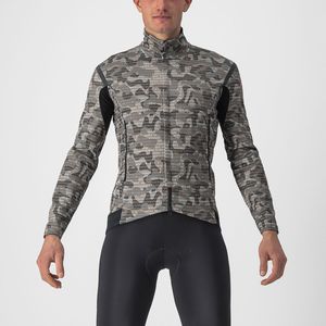 Castelli Unlimited Perfetto RoS 2 fietsjack lange mouw grijs/camo heren M