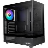 Thermaltake view 270 tg argb midi tower behuizing (zwart | 2x usb-a | 1x usb-c | rgb | tempered glass)
