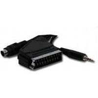Gembird 15m Scart S-Video 3.5mm M/M