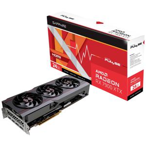 Sapphire AMD Radeon RX 7900 XTX Videokaart Gaming Pulse Overclocked 24 GB GDDR6-RAM PCIe HDMI, DisplayPort Overclocked