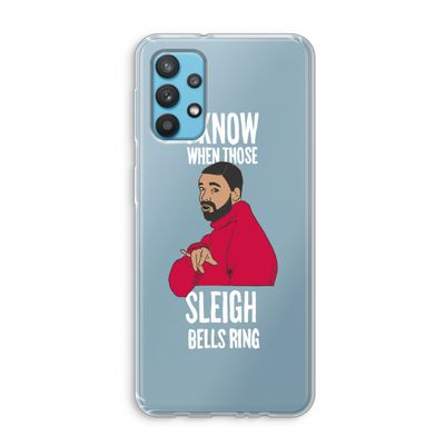 Sleigh Bells Ring: Samsung Galaxy A32 4G Transparant Hoesje