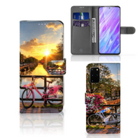 Samsung Galaxy S20 Plus Flip Cover Amsterdamse Grachten - thumbnail