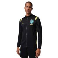 Nike Brazilië x Jordan Academy Pro Trainingsjack 2026-2028 Zwart Geel Mintgroen