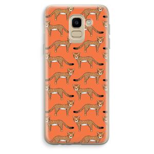 Cheetah: Samsung Galaxy J6 (2018) Transparant Hoesje