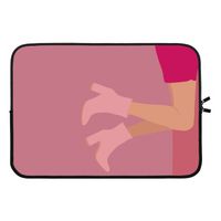 Pink boots: Laptop sleeve 13 inch