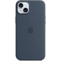MT123ZM/A Apple Silicone Case with MagSafe iPhone 15 Plus Storm Blue