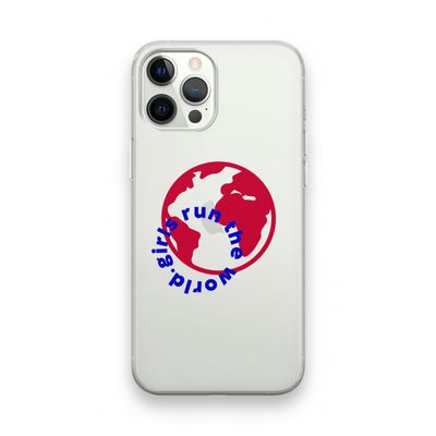 Run The World: iPhone 12 Pro Transparant Hoesje