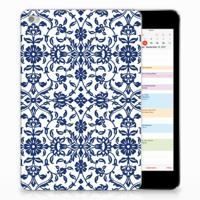 Apple iPad Mini 4 | Mini 5 (2019) | Siliconen hoesje | Flower Blue