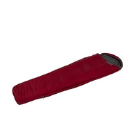 Bo-camp Uda Gold Mummie Slaapzak Rood/Grijs