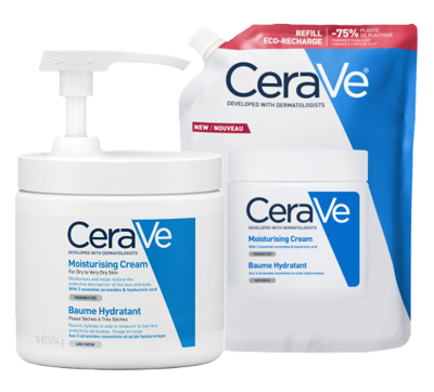 CeraVe Hydraterende Crème Refill bundel