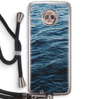 Oceaan: Motorola Moto G6 Transparant Hoesje met koord