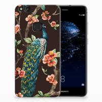 Huawei P10 Lite | TPU Hoesje | Pauw met Bloemen