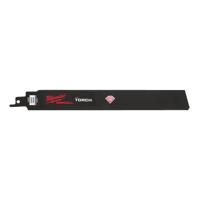 Milwaukee Zaagbladen | Speciale toepassing | Gietijzer/abrasieve materialen/glasvezel | 230mm x Diamond Grit | 1 stuk - 48471450