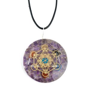 Orgonite Hanger Metatron Chakra Amethist