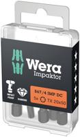Wera 867/4 imp dc diamond impaktor torx® bits tx 20x50 05057664001