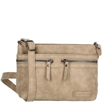 Enrico Benetti Schoudertas Nouméa Mid Taupe