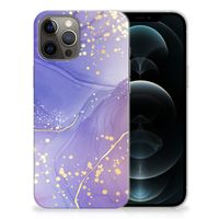 Hoesje maken voor iPhone 12 Pro Max Watercolor Paars