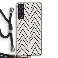 Marrakech Arrows: Samsung Galaxy S21 FE Transparant Hoesje met koord