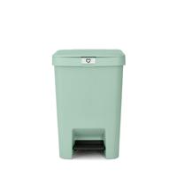 Brabantia StepUp Pedaalemmer - 25 liter - jade green 800283