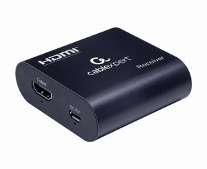 Gembird DEX-HDMI-03 audio/video extender Zwart