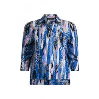 Roberto Sarto - Blauw | Dames | Top | Blauw | 48 | regular | Kamst mode