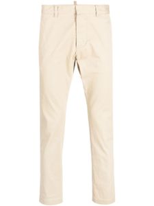 DSQUARED2 pantalon chino à taille basse - Tons neutres