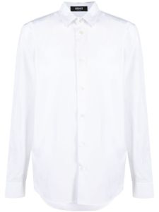 Versace chemise boutonnée en coton popeline - Blanc