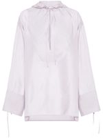 Ferragamo haut à capuche - Blanc