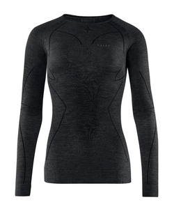 Falke Wool-Tech Longsleeve Thermoshirt Dames Black XL