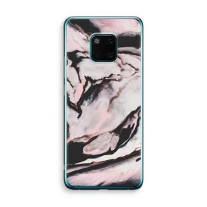 Roze stroom: Huawei Mate 20 Pro Transparant Hoesje