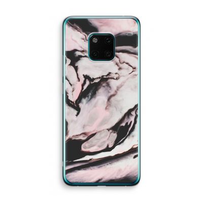 Roze stroom: Huawei Mate 20 Pro Transparant Hoesje