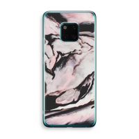 Roze stroom: Huawei Mate 20 Pro Transparant Hoesje