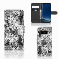 Telefoonhoesje met Naam Samsung Galaxy S8 Skulls Angel