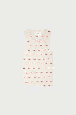 Fabienne Chapot Top | Cosy White/Tangerine Tango