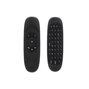 Air mouse C120 met QWERTY toetsenbord - draadloze afstandsbediening