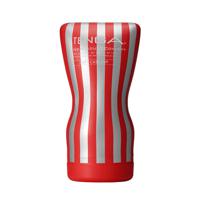 Tenga Soft Case Cup Mannelijke bevrediger Rood, Zilver, Wit Thermoplastische elastomeer (TPE) - thumbnail