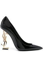 Saint Laurent escarpins Opyum 110 mm en cuir - Noir - thumbnail