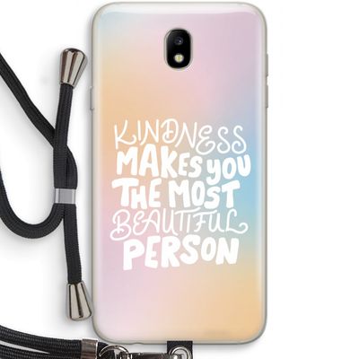 The prettiest: Samsung Galaxy J7 (2017) Transparant Hoesje met koord