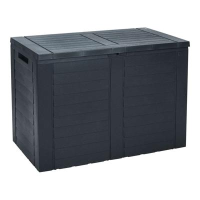 Kist voor buiten Lifetime Antraciet PVC 75 x 45 cm Stads