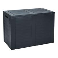 Kist voor buiten Lifetime Antraciet PVC 75 x 45 cm Stads