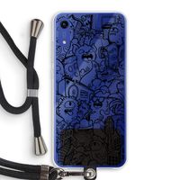 Vexx Black City : Honor Play 8A Transparant Hoesje met koord