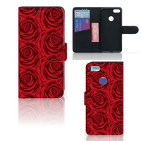 Motorola Moto E6 Play Hoesje Red Roses - thumbnail
