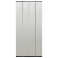 VidaXL Vliegengordijn 5-delig 120x240 cm mesh zwart